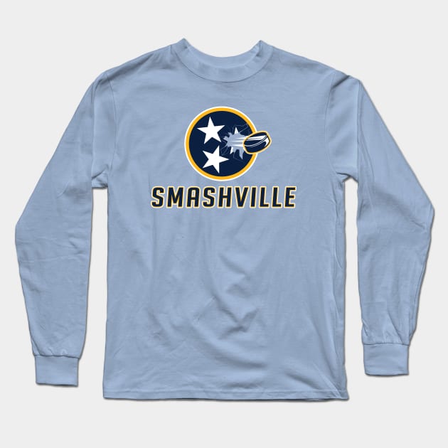 Nashville Predators Smashville Long Sleeve T-Shirt by TheShirtGypsy